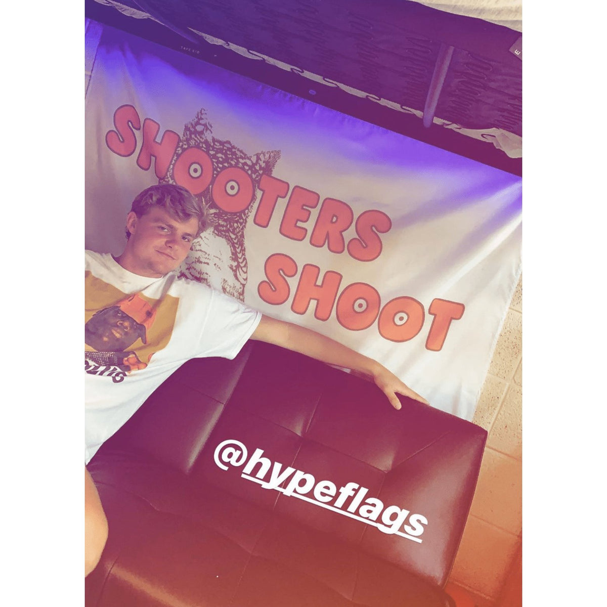 Hype Flags Shooters Shoot Flag Hooters Flag for Guy's Dorm HypeFlags