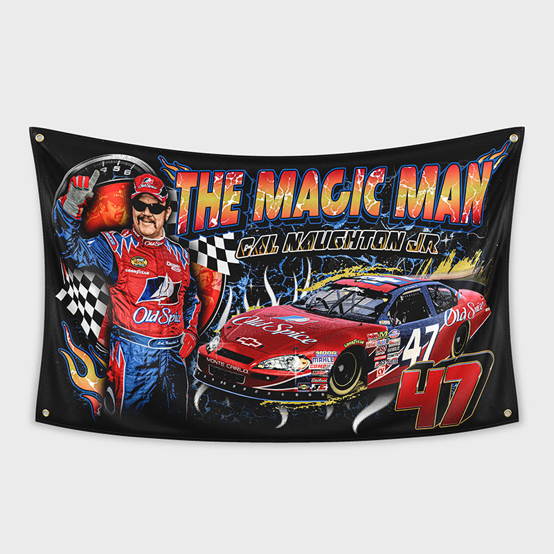 Hype Flags - Ricky Bobby Flag | Cal The Magic Man Tapestry – HypeFlags