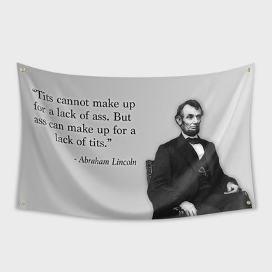 Abe Lincoln Ass Flag