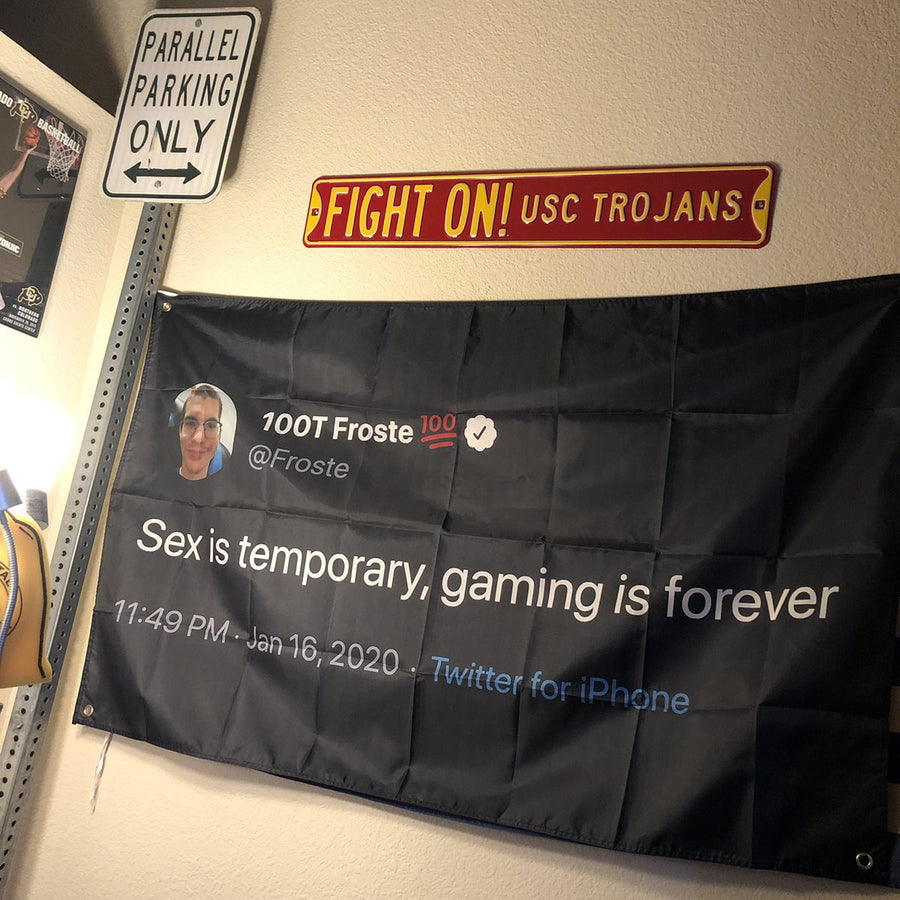 Sex is temporary, gaming is forever