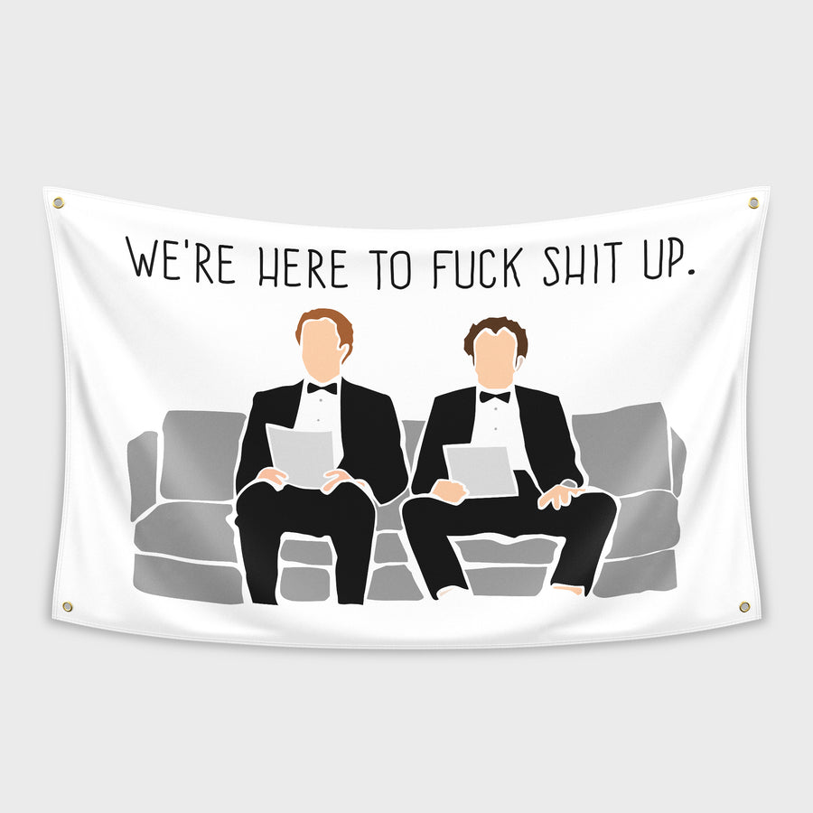 Interview Step Brothers Flag