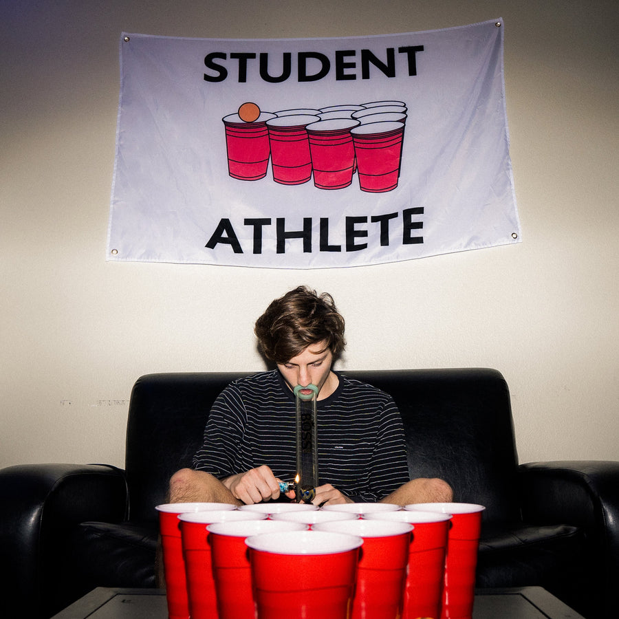 Student Made Flags Hype Flags - Student Athlete Flag | Beer Pong Flag for Guys Dorm ...